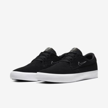 Nike SB Shane - Férfi Deszkás Cipő - Fekete/Fekete/Fehér